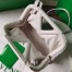 Bottega Veneta Small Point Bag In White Quilted Leather