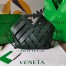 Bottega Veneta Medium Point Bag In Green Intrecciato Leather 