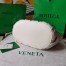 Bottega Veneta Medium Point Bag In White Intrecciato Leather