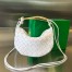 Bottega Veneta Sardine Mini Bag In White Intrecciato Lambskin