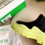 Bottega Veneta BV Tire Ankle Boots with Yellow Outsole