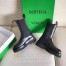 Bottega Veneta BV Lug Chelsea Boots In Black Calfskin