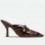 Bottega Veneta Bunnie Mules 90mm In Fondant Patent Leather