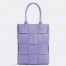 Bottega Veneta Mini Cassette Tote Bag In Wisteria Lambskin