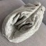 Bottega Veneta The Pouch Clutch In Plaster Intrecciato Leather