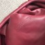 Bottega Veneta The Pouch Clutch In Amaranto Intrecciato Leather