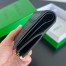 Bottega Veneta Small Bi-Fold Wallet in Black Intrecciato Lambskin