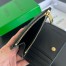 Bottega Veneta Small Bi-Fold Wallet in Black Intrecciato Lambskin