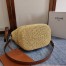 Celine Louise Small Bucket Bag in Raffia