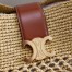 Celine Louise Small Bucket Bag in Raffia