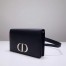 Dior 30 Montaigne 2 In 1 Belt Bag In Black Calfskin