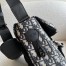 Dior Explorer Messenger Bag In Black Dior Oblique Jacquard
