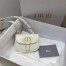 Dior Bobby Micro Bag In White Box Calfskin