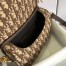 Dior Medium Bobby Bag In Brown Dior Oblique Canvas