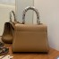 Delvaux Brillant PM Surpique Bag in Brown Rodeo Calf Leather