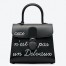 Delvaux Brillant L'Humour MM Bag in Black Box Calf Leather