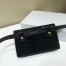 Dior Saddle Belt Bag In Black Patent Leather