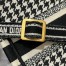 Dior Mini Book Tote Phone Bag In Micro Houndstooth Embroidery