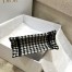 Dior Mini Book Tote Phone Bag In Micro Houndstooth Embroidery