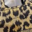 Dior Mini Book Tote Phone Bag In Beige Multicolor Mizza Embroidery