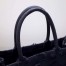 Dior Book Tote Bag In Black Camouflage Embroidered Canvas