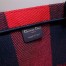 Dior Book Tote Bag In Red/Black Check Embroidered Canvas