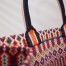 Dior Book Tote Bag In Multicolour Embroidered Canvas 