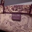 Dior Book Tote Bag In Burgundy Toile De Jouy Canvas