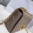 Dior Caro Medium Bag In Taupe Cannage Calfskin