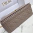 Dior Caro Medium Bag In Taupe Cannage Calfskin