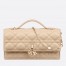 Dior Miss Dior Mini Bag In Beige Cannage Lambskin