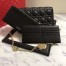 Dior Lady Dior Clutch With Chain In Black Lambskin