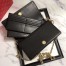 Dior Lady Dior Clutch With Chain In Black Lambskin