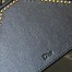 Dior Diorama Bag In Black Studded Lambskin