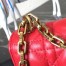 Dior Small Dioraddict Flap Bag In Cherry Lambskin