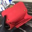 Dior Small Dioraddict Flap Bag In Cherry Lambskin