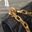 Dior Small Dioraddict Flap Bag In Black Lambskin