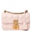 Dior Small Dioraddict Flap Bag In Pink Lambskin