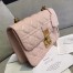 Dior Dioraddict Flap Bag In Pink Lambskin