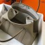 Hermes Garden Party 30 Bag In Grey Clemence Calfskin