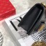 Dior Black Mini J'Adior Calfskin Flap Bag