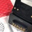 Dior Black Mini J'Adior Calfskin Flap Bag