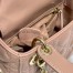 Dior Mini Lady Dior Bag In Blush Cannage Lambskin