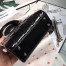 Dior Mini Lady Dior Bag In Black Patent Calfskin