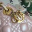 Dior Mini Lady Dior Bag In Lotus Pearly Lambskin