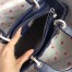 Dior Medium Lady Dior Bag In Indigo Blue Cannage Lambskin