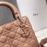 Dior Medium Lady Dior Bag In Powder Ultra Matte Calfskin