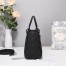 Dior Medium Lady Dior Ultra-Matte So Black Bag