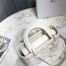 Dior Medium Lady Dior Bag In White Ultra Matte Calfskin