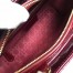 Dior Large Lady Dior Bag In Bordeaux Patent Leather